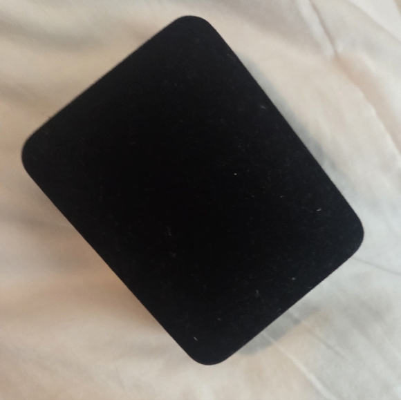 Kay Jewlers White Lab-Created Sapphire Hoop Earrings Sterling Silver - Picture 4 of 5